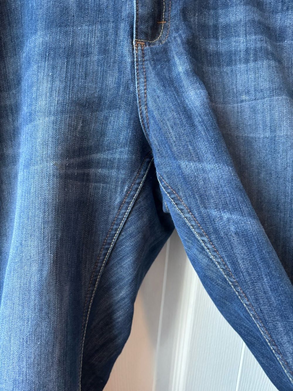Size 16R Fit 1 Merona Jean Dark Flared Crop Jean - Picture 6 of 8